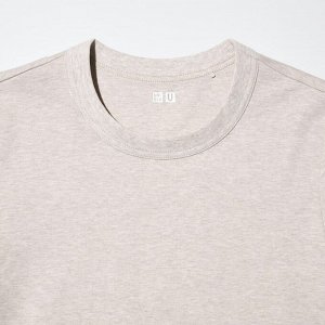 UNIQLO - футболка стандартного кроя с круглым вырезом - 00 WHITE