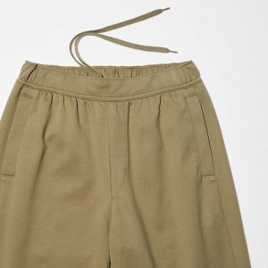 UNIQLO - свободные брюки на резинке - 33 KHAKI