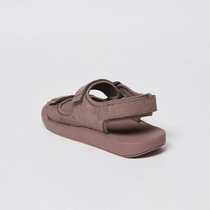 UNIQLO - стильные сандалии с тройными лямками -  09 BLACK