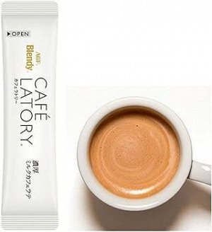 Кофе AGF Бленди СТИК Latory latte 10,5г*20 стиков (белый)