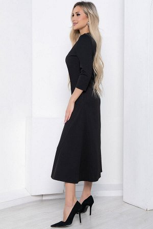 Платье "Идеал стиля" (черное) П8791