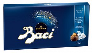 Конфеты  шоколадные Baci Original с цельным лесным орехом  18  шт в подарочной коробке