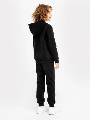 Комплект для мальчиков (жакет, брюки) в черном цвете