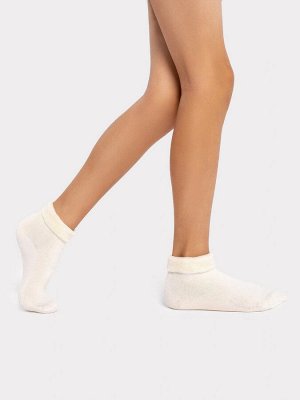 Теплые детские носки кремового цвета (1 упаковка по 5 пар)