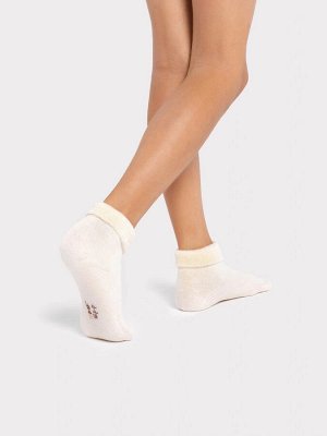 Теплые детские носки кремового цвета (1 упаковка по 5 пар)