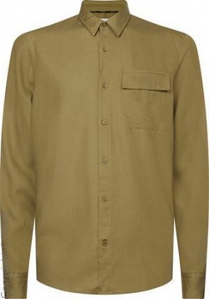 рубашка бренд CALVIN KLEIN Рубашка Ck La из тенселя с нагрудным карманом (Ck La-Hemd Tencel Chest Pocket)Цвет изделия: античный бронзовый Бренд: CALVIN KLEIN Ассортимент: He. Размерная категория рубаш