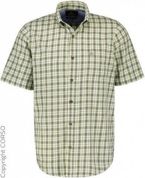 рубашка бренд LERROS Рубашка Лерро 1/2 (Lerros Hemd 1/2)Цвет изделия: лемонграсс Бренд: LERROS Ассортимент: He. Размерная категория рубашек: рубашка с короткими рукавами нормального размера от Lerros,