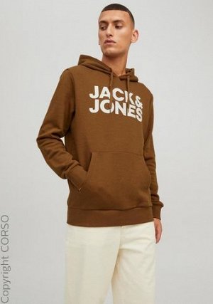 кофта бренд Jack & Jones Капюшон с логотипом Corp (Corp Logo Sweat Hood)Цвет изделия: резина Бренд: Jack & Jones Ассортимент: He. Категория размеров трикотажа/свитера: Толстовка обычного размера с при