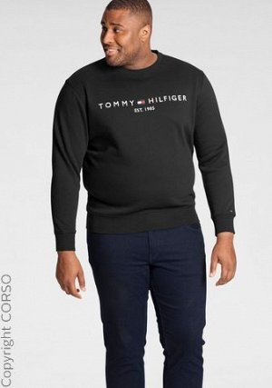 кофта бренд Tommy Hilfiger Big Логотип Th Rh-Sweat Tommy (Th Rh-Sweat Tommy Logo)Цвет изделия: черный Бренд: Tommy Hilfiger Big Range: He. Категория размеров Knit/Sweat: Обычные размеры Для высоких и 