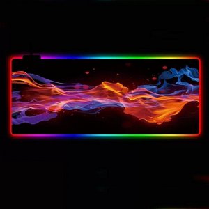 Игровой коврик с RGB подсветкой