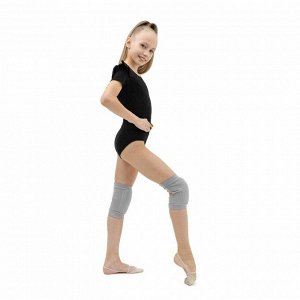 Наколенники для гимнастики и танцев Grace Dance, с уплотнителем, р. M, 11-14 лет, цвет серый
