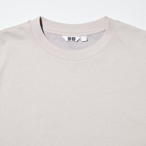 UNIQLO - хлопковая футболка оверсайз AIRism -  00 WHITE