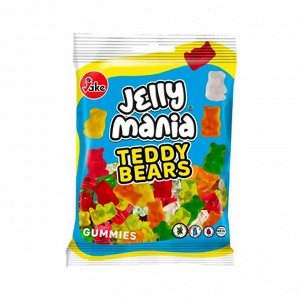 Мармелад жевательный в виде мишек JAKE Teddy Bears с фруктовым вкусом 100 гр