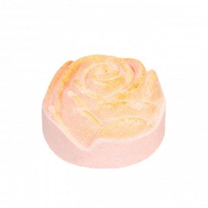 Бомбочка для ванны "Роза", розовая, 100 г