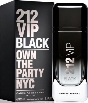 CAROLINA HERRERA 212 VIP Black men 100ml edp парфюмерная вода мужская