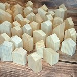 Домики средние без крыши дрифтвуд