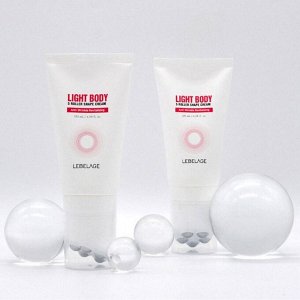 Lebelage Крем для тела массажный с 5 роликовыми шариками / Light Body 5 Roller Shape Cream, 120 мл
