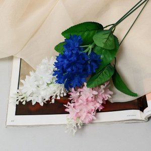 Цветы искусственные "Листики" 34 см, микс