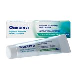 Фиксега Крем для Фиксации Зубных Протезов Экстра Сильная Фиксация С Нейтральным Вкусом Туба 40г