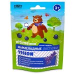Vitime Мармеладные Пастилки Жеват. Зрение для Детей с 3 лет Вкус Черная смородина 2500мг №30 (Бад)