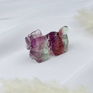 Фигурка резная "Дракон" из Флюорита