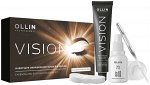 VISION НАБОР для окрашивания бровей и ресниц (Холодно-коричневый) OLLIN PROFESSIONAL