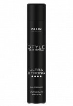 STYLE Лак для волос ультрасильной фиксации 500мл OLLIN PROFESSIONAL