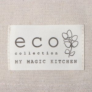 Полотенце Доляна My magic kitchen, 35х60±2 см, рогожка, хлопок, 160 г/м2