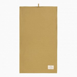 Полотенце «Этель» Kitchen, 40x70 см, коричневое, 100% хлопок, саржа 220 г/м²