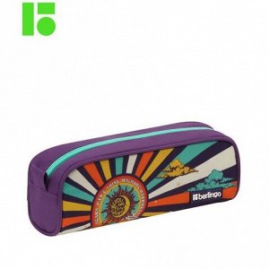 Пенал 1 отделение, 220*75*55 Berlingo ""Groovy"", полиэстер
