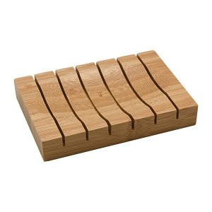 "WOOD&NATURAL" Мыльница 12,4х8,4х2см, бамбук
