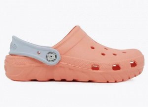 Сабо детское пляжная обувь для девочки цвет Персиковый