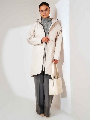 Плащ женский бежевый