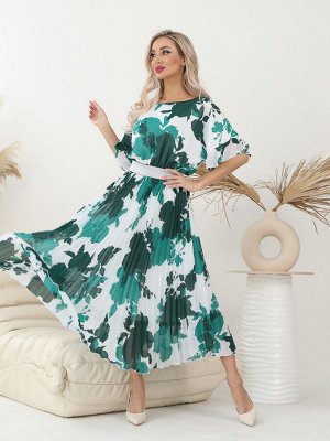 Платье WISELL П4-5205/8 зеленый