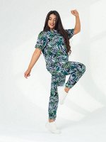 Костюм женский кулирка с брюками &quot;САВАННА&quot; ПАЛЬМА