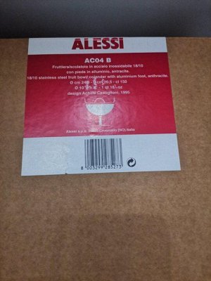 Ваза для фруктов с дуршлагом Alessi (Италия)