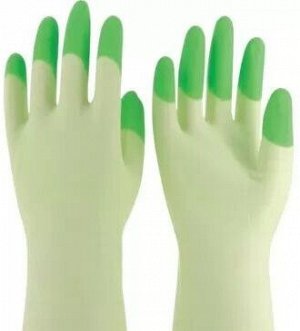 ST Виниловые перчатки “Family” (средней толщины, с внутренним покрытием) зелёные  РАЗМЕР M, 1 пара / 120