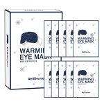 (Набор) Согревающая и расслабляющая паровая маска для глаз WellDerma Warming Eye Mask, 10шт