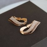 Серьги ювелирная бижутерия коллекция &quot;Дубай&quot; покрытие: позолота, 5007, арт.001.107