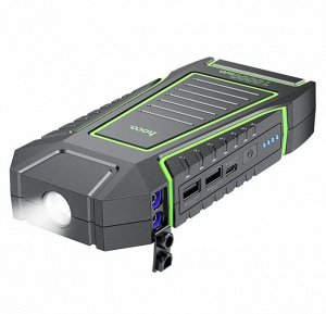 Внешний аккумулятор-пусковое устройство Hoco Car Jump Starter QS1, 10000 mAh, 600A