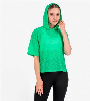 Топ Ментол
Женская футболка свободного кроя с капюшоном.
Материал:
microMeryl (сетка) - "дышащая", легкая и эластичная разновидность сетки с ярко выраженной овальной ячеистой структурой. Имеет легкую 
