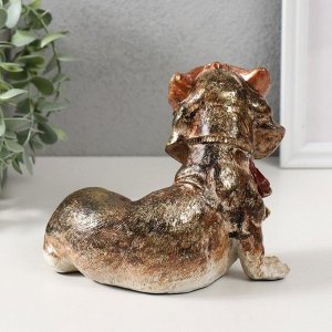 Фигурка полистоун «Собака в жабо и в венецианской маске», 16.5x12.5x13.5 см