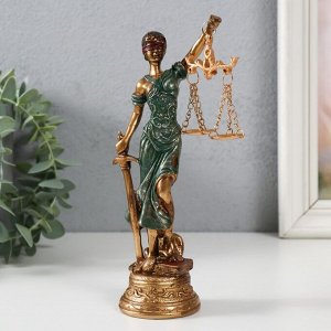 Фигурка полистоун «Фемида. Богиня правосудия с мечом и весами», 7x5.5x20 см