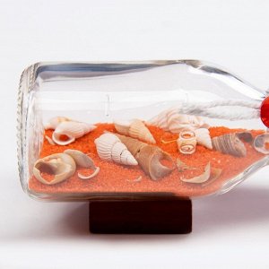 Фигурка «Сувенир в бутылке. Ракушки», 12x6x6 см, МИКС