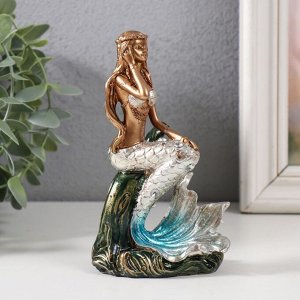 Фигурка полистоун «Русалка на волне», 7.8x5.2x13.5 см, МИКС