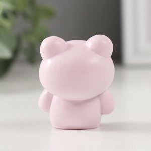 Фигурка полистоун «Лягушка с гусеницей», 2.5x3.5x5 см, МИКС