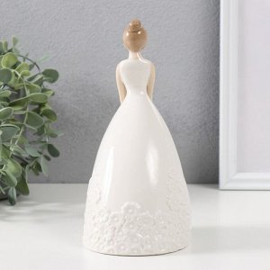 Сувенир керамика "Невеста перед свадьбой" 19х10х9,5 см