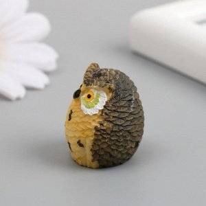 Фигурка полистоун «Лесной совенок», 2.5x2.5x3 см