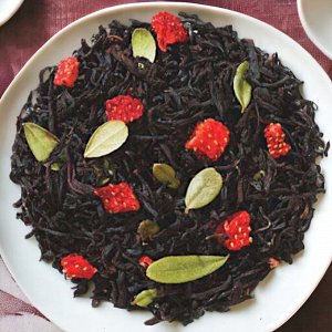 Чай чёрный Земляника со сливками, 100 гр.