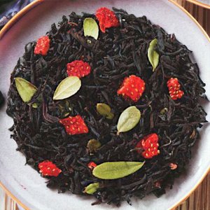 Чай чёрный Земляника со сливками, 100 гр.
